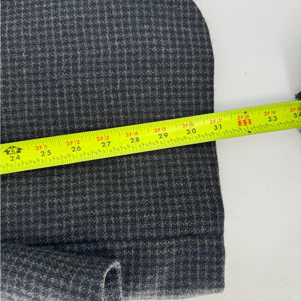 Oscar de la Renta Vintage 100% Wool Tweed Blazer Suit Jacket